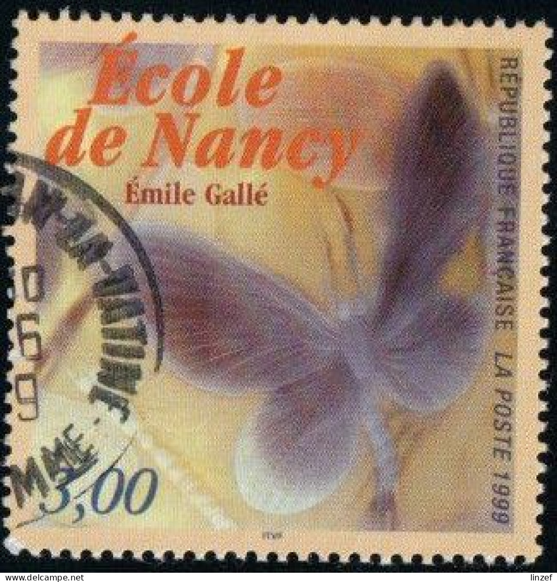 France 1999 Yv. N°3246 - Ecole De Nancy - Oblitéré - Oblitérés