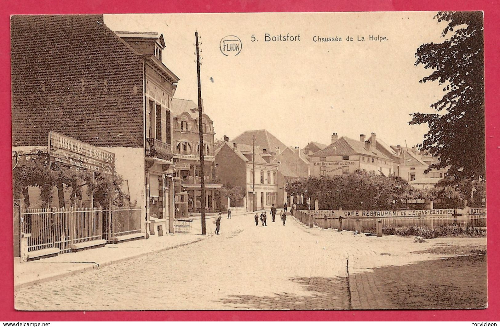 C.P.  Boitsfort  =  Chaussée  De La  Hulpe - Watermaal-Bosvoorde - Watermael-Boitsfort