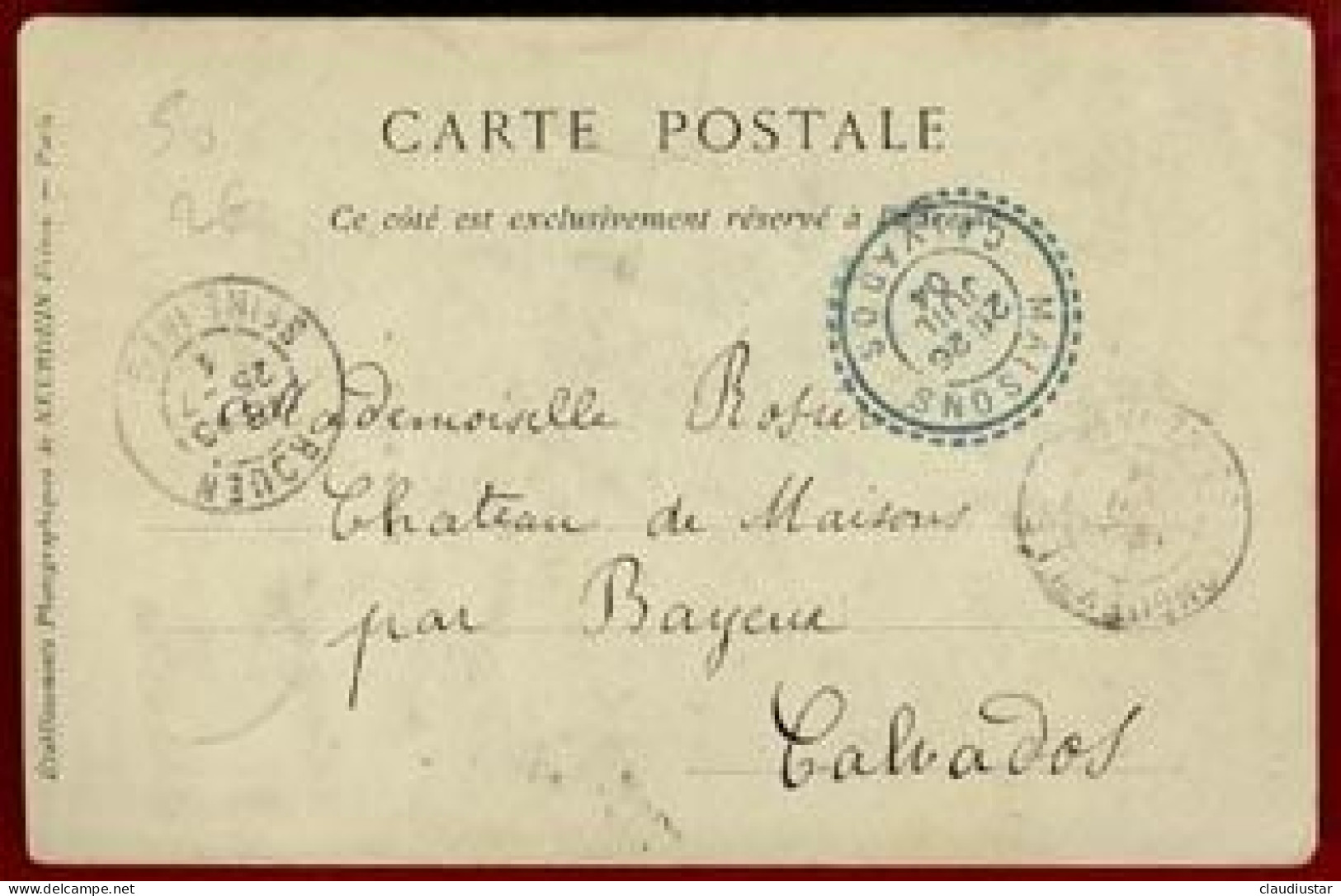 ** LOT  3  CARTE  PECHEURS  +  MANCHE  1904 ** - Fischerei