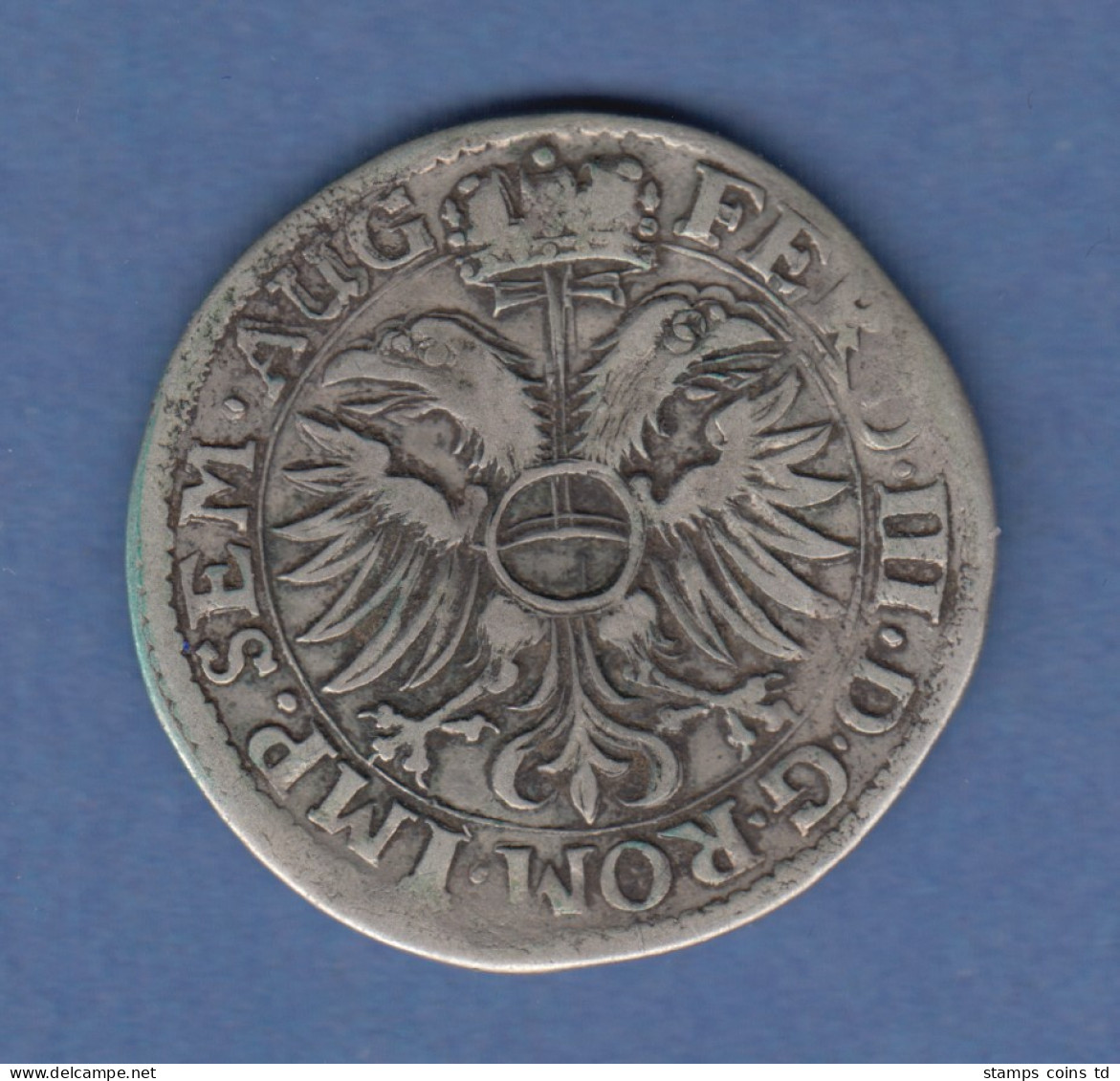 Bremen Ferdinand III. . Silbermünze 12 Grote 1657 Stadtwappen / Reichsadler - Sonstige & Ohne Zuordnung