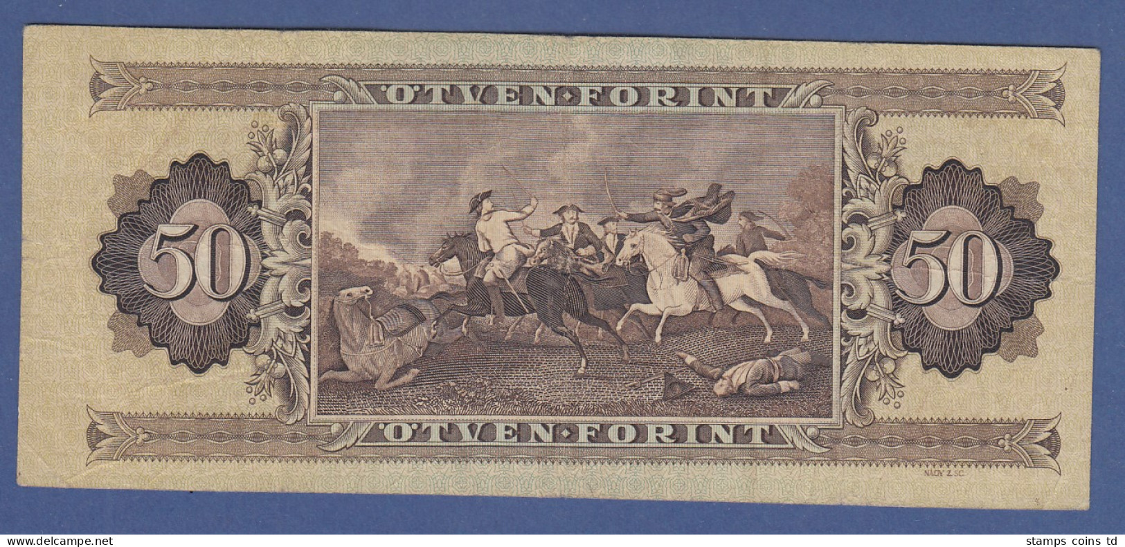 Banknote Ungarn 50 Forint 1986 - Altri – Europa
