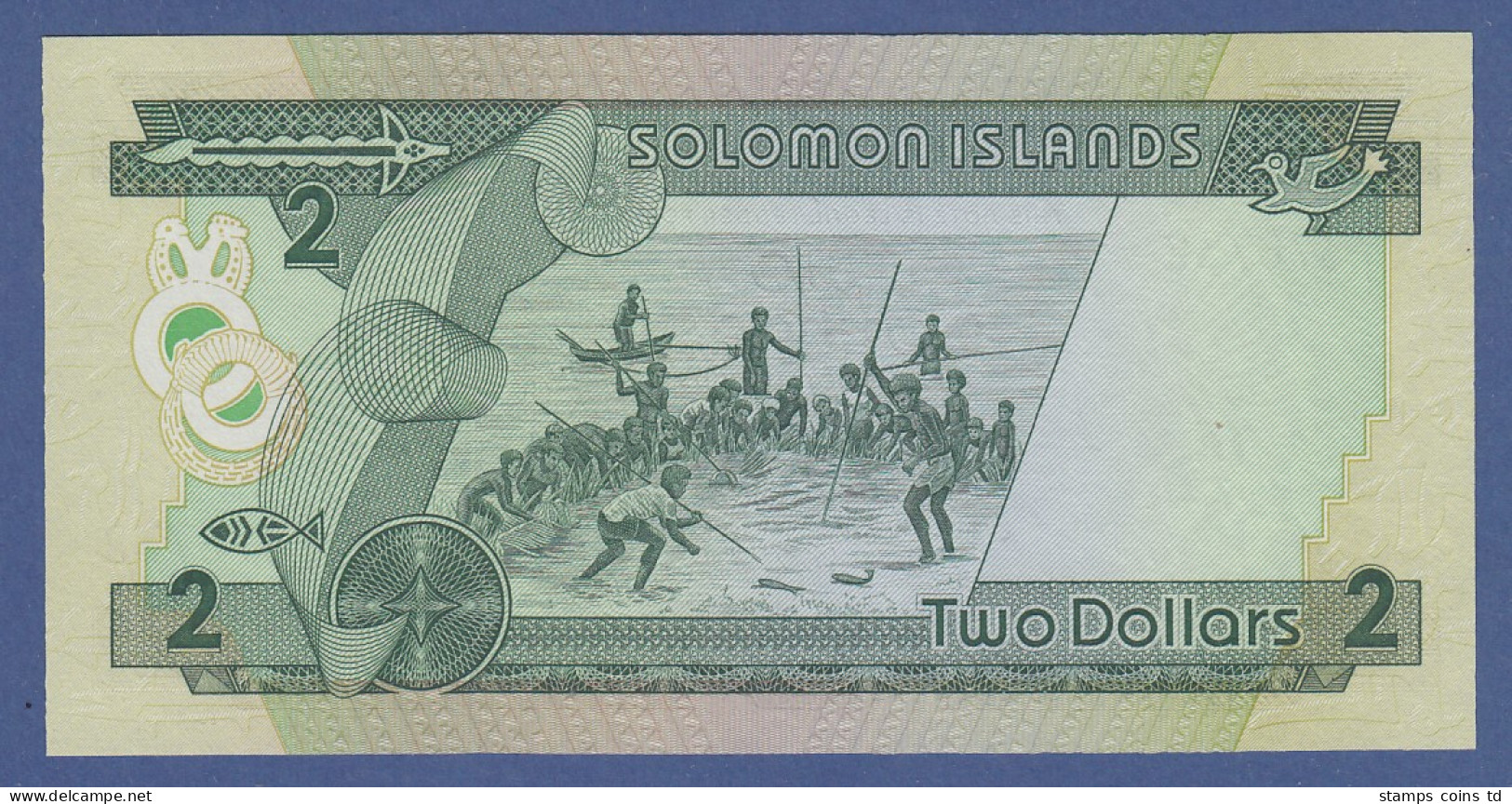 Banknote Solomon Islands / Salomonen 2 Dollar  - Otros – Oceanía