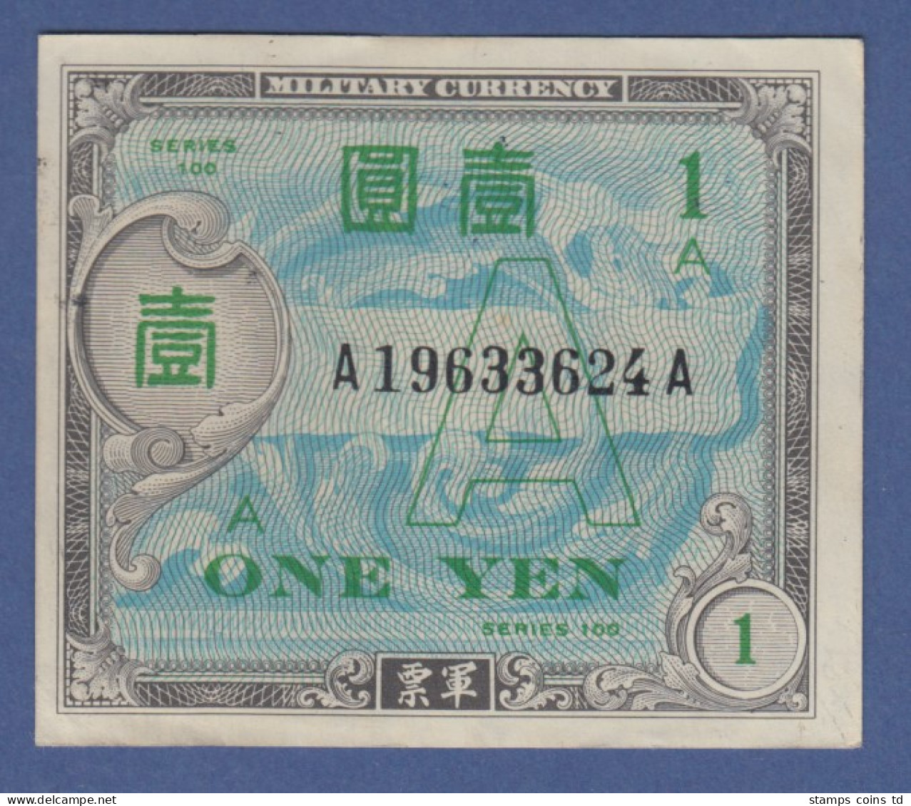 Banknote Japan Alliiertes Militärgeld 1945 1 Yen # A 19633624 A  - Andere - Azië