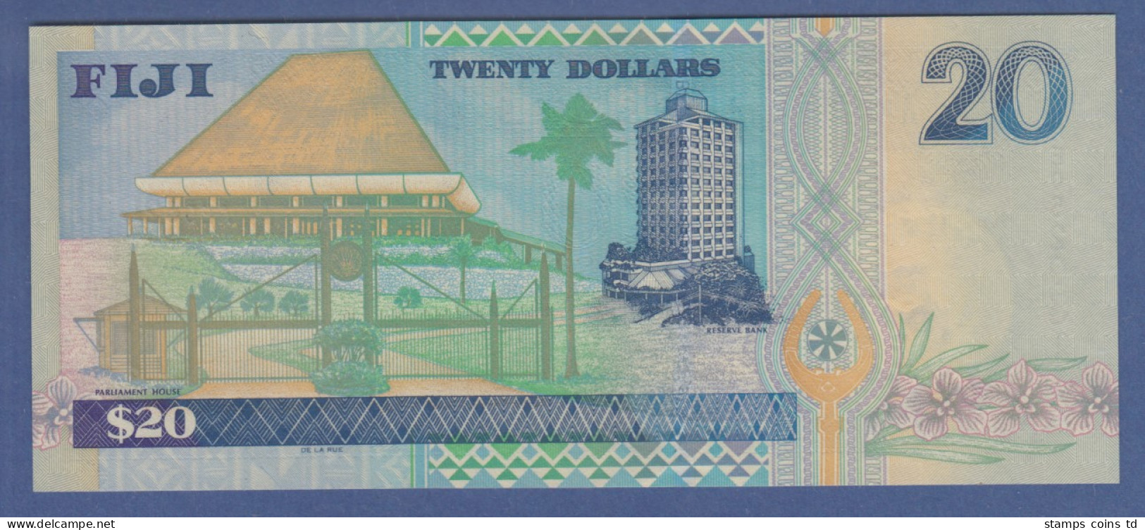 Banknote Fiji 20 Dollar # AE052031 Kfr.  - Autres - Océanie