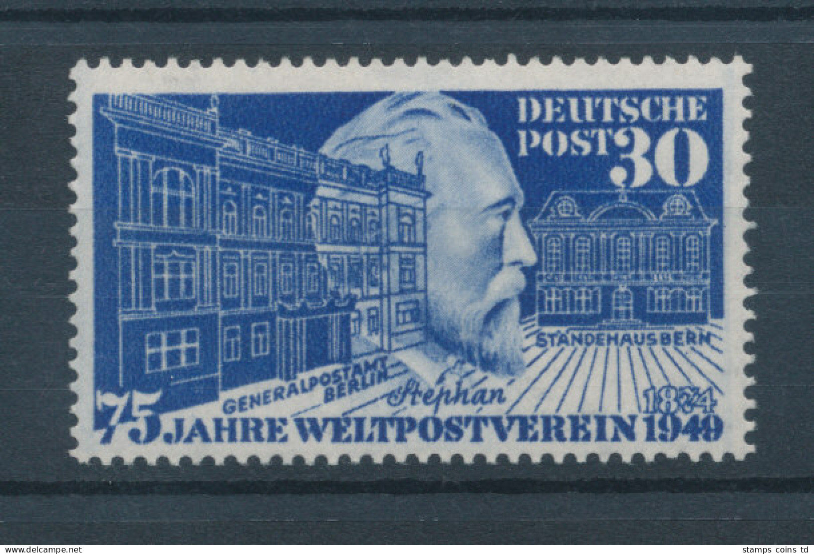 Bundesrepublik 1949, 75 Jahre UPU, Heinrich Von Stephan, Mi.-Nr. 116 ** - Neufs