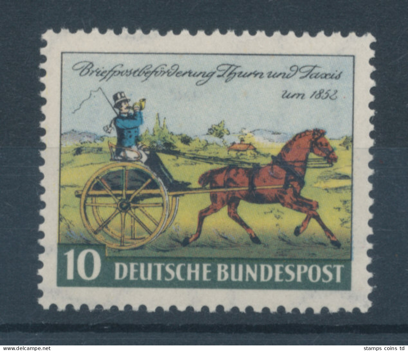 Bundesrepublik 1952, Briefmarken Thurn Und Taxis, Mi.-Nr. 160 ** - Neufs