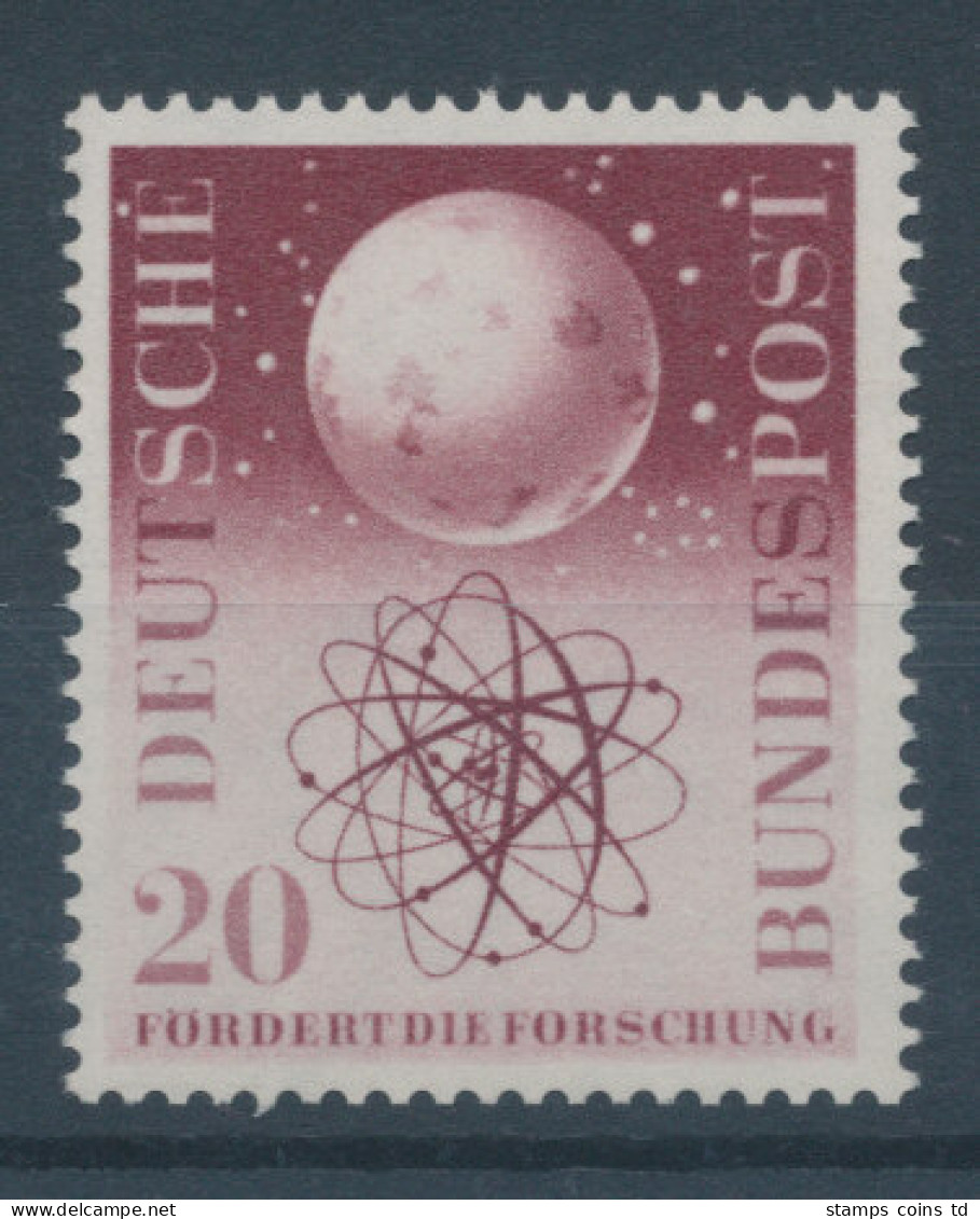 Bundesrepublik 1955, Forschungs-Förderung Atommodell Und Weltall, Mi.-Nr. 214 ** - Neufs