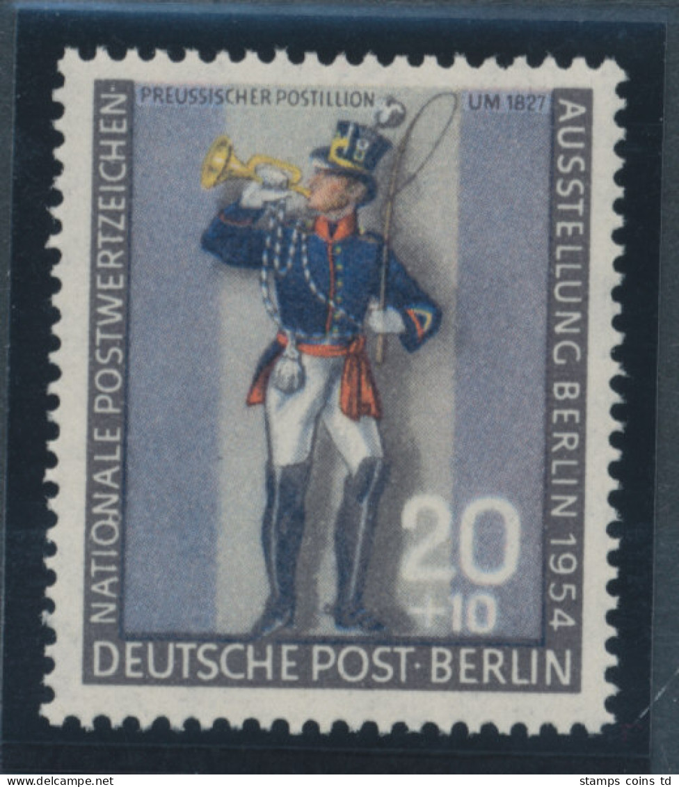 Berlin 1954, Nationale Postwertzeichen-Ausstellung, Postillon, Mi.-Nr. 120 ** - Ungebraucht