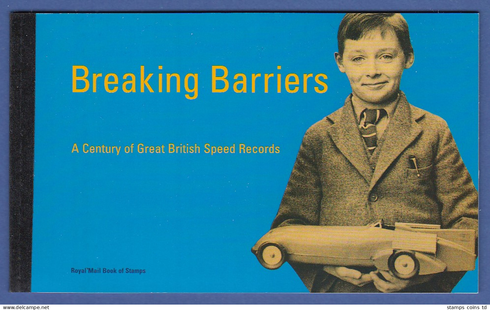 Großbritannien 1998 Prestige-Markenheftchen Breaking Barriers MH 120 - Carnets