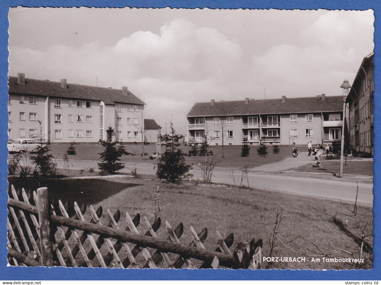 AK Porz Am Rhein, Porz-Urbach Wohnsiedlung Am Tambourkreuz S/w, Unbeschrieben - 100 - 499 Cartoline