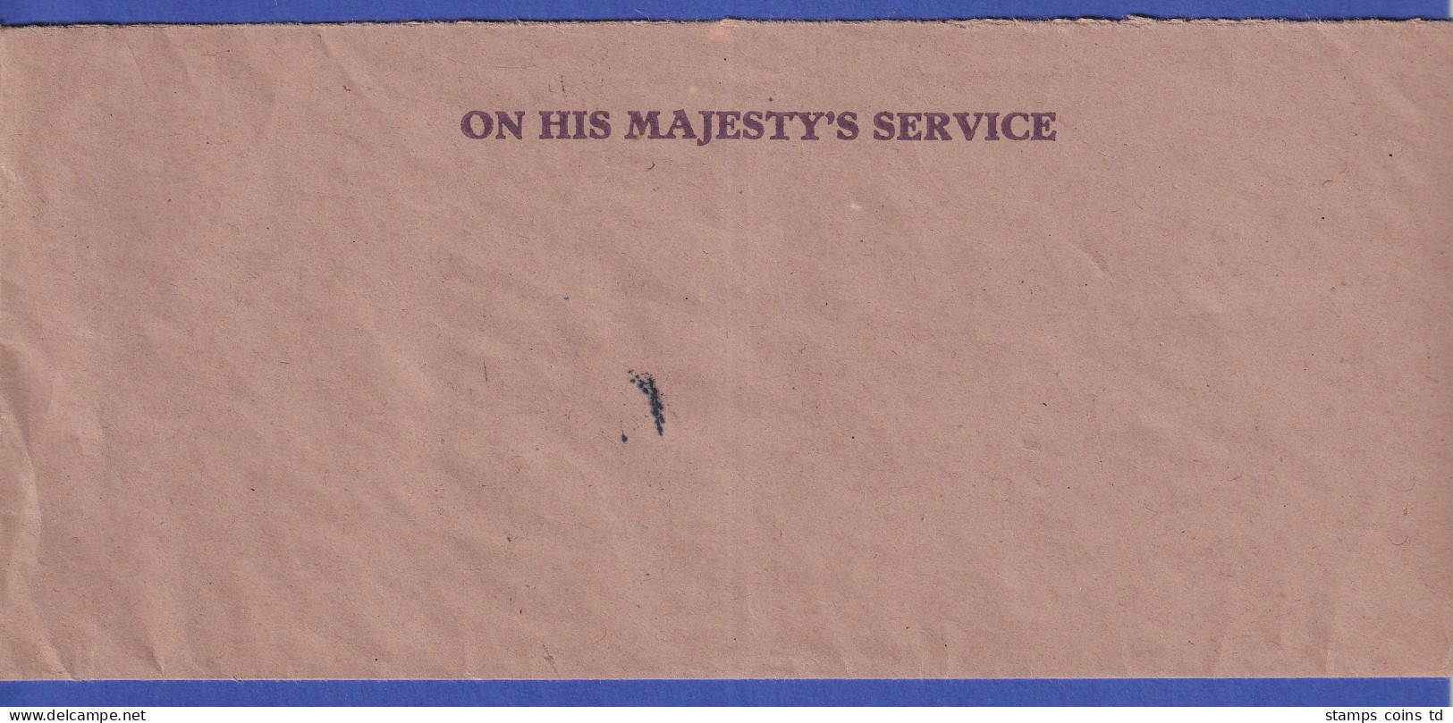 Britische Behördenkorrespondenz ON HIS / HER MAJESTY'S SERVICE April 1952 - Europe (Other)