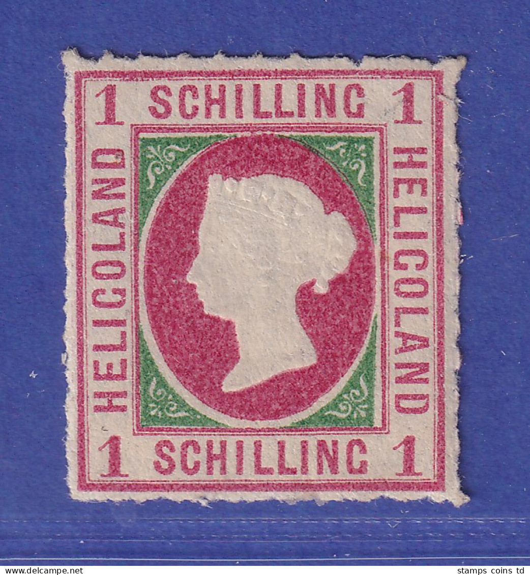 Helgoland 1867 Queen Victoria 1 Schilling Mi.-Nr. 2 Ungebraucht * - Helgoland