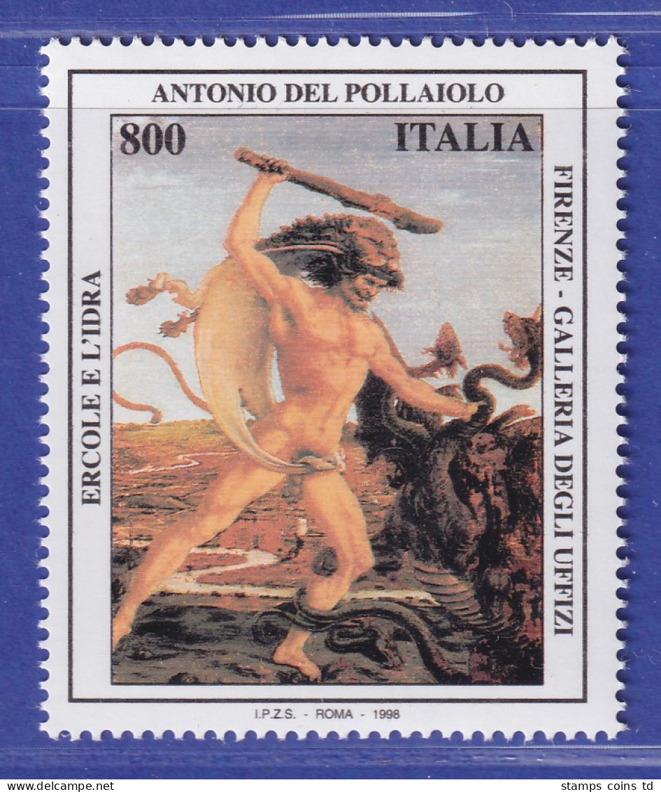 Italien 1998 Antonio Del Pollaiolo Herkules Und Die Hydra Mi.-Nr. 2547 ** - Unclassified