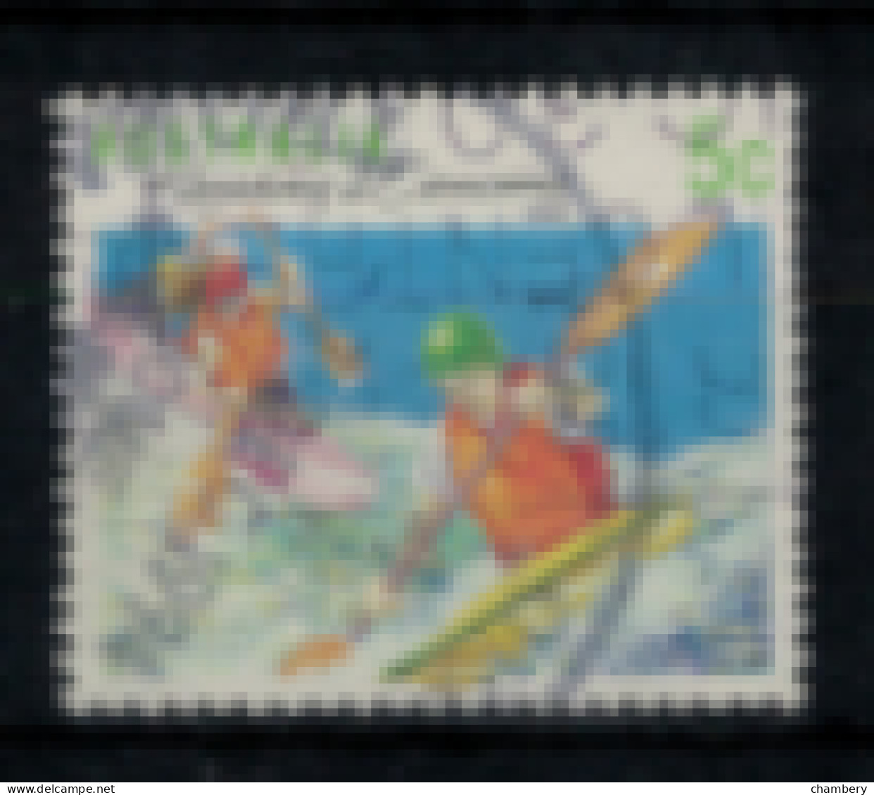 Australie - "Sport : Canoë-Kayaack" - Oblitéré N° 1140/a De 1990 - Used Stamps