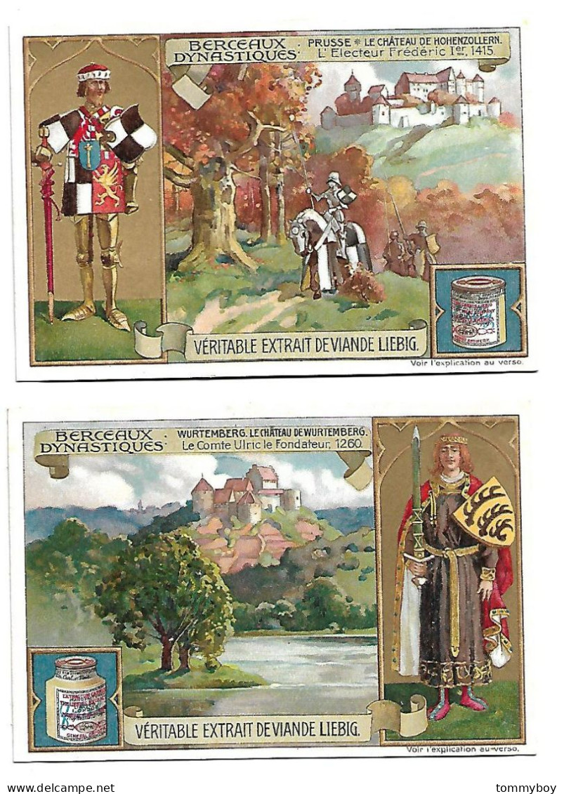 S 888, Liebig 6 Cards, Berceaux Dynastiques - Liebig