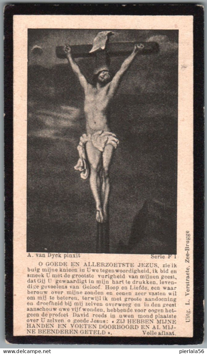 Bidprentje Turnhout - Cornelissen Frans (1903-1943) - Images Religieuses