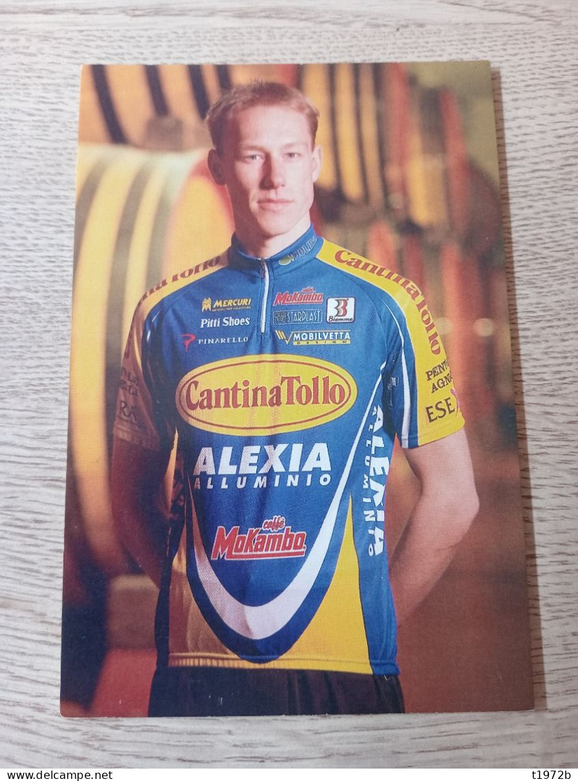 Cyclisme Cycling Ciclismo Ciclista Wielrennen Radfahren LJUNGQVIST MARCUS (Cantina Tollo-Alexia Alluminio 1998) - Ciclismo