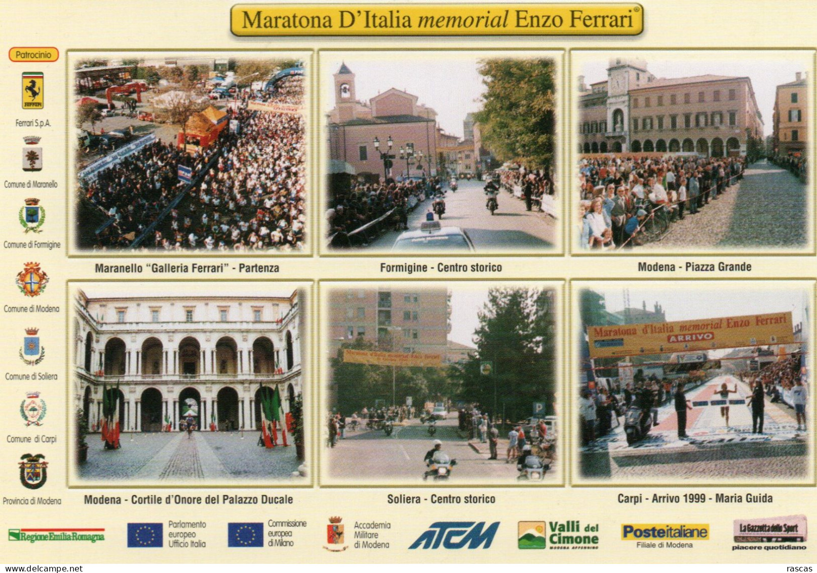 CLB - ATHLETISME - CPM - MARATONA D'ITALIA MEMORIAL ENZO FERRARI - MARANELLO - FORMIGINE - MODENA - SOLIERA - CARPI - Atletiek