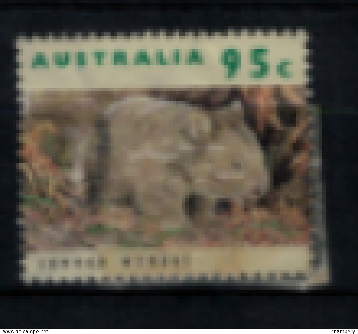 Australie - "Vie Sauvage En Australie : Wombat" - Oblitéré N° 1275 De 1992 - Oblitérés