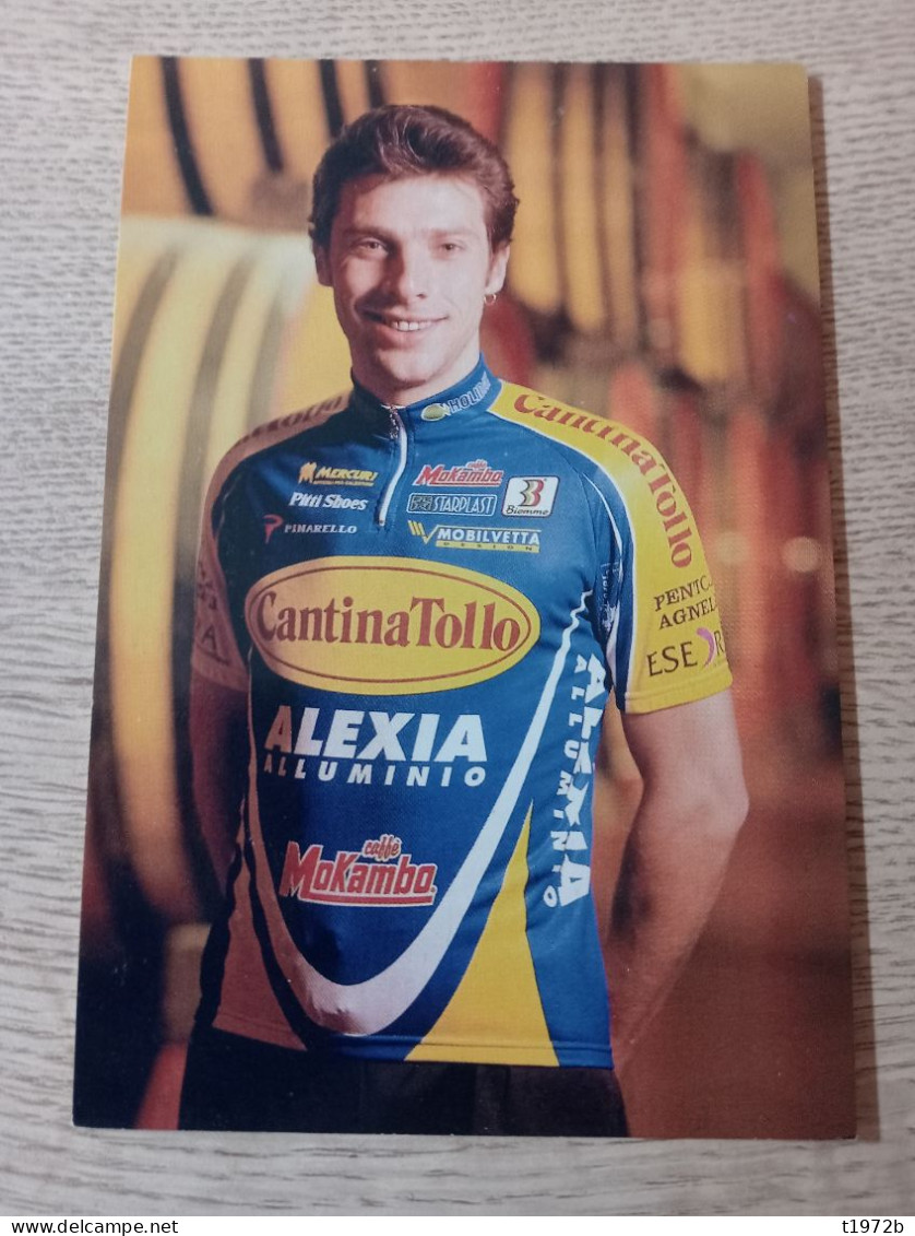 Cyclisme Cycling Ciclismo Ciclista Wielrennen Radfahren BELLINI MARCO (Cantina Tollo-Alexia Alluminio 1998) - Ciclismo