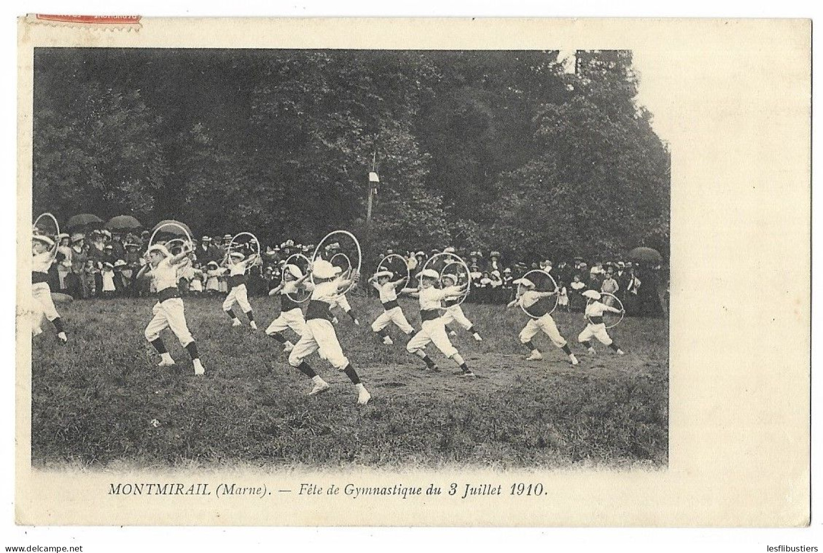 CPA 51 MONTMIRAIL Fête De Gymnastique Du 3 Juillet 1910 - Montmirail