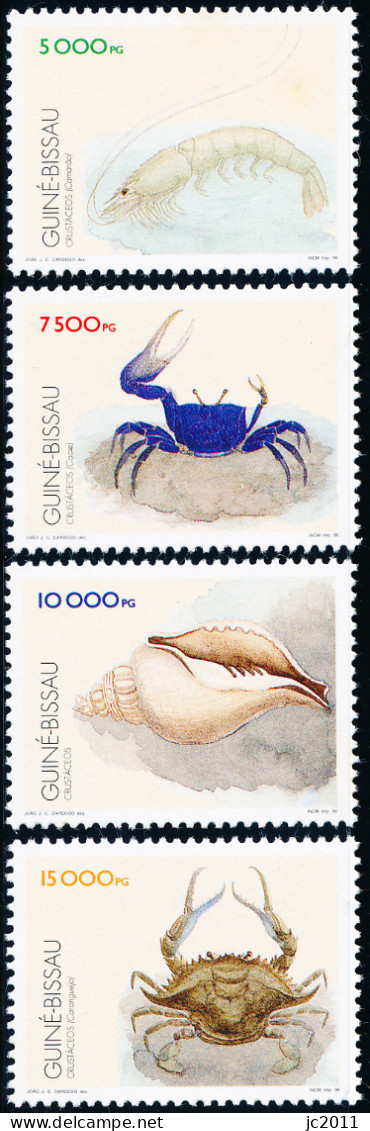 Guiné-Bissau - 1996 - Crustaceans - MNH/MNG - Guinée-Bissau