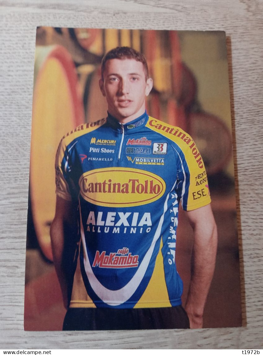 Cyclisme Cycling Ciclismo Ciclista Wielrennen Radfahren GIUNTI MASSIMO (Cantina Tollo-Alexia Alluminio 1998) - Ciclismo