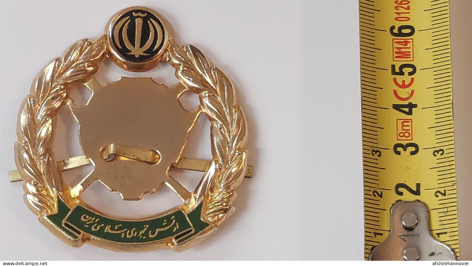 Persian, Iran , Iranian Badge Of The Iran Army  Infantry Force   نشان نیروی زمینی ارتش - Hueste