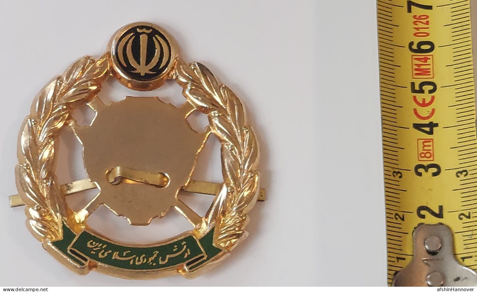 Persian, Iran , Iranian Badge Of The Iran Army  Infantry Force   نشان نیروی زمینی ارتش - Landmacht