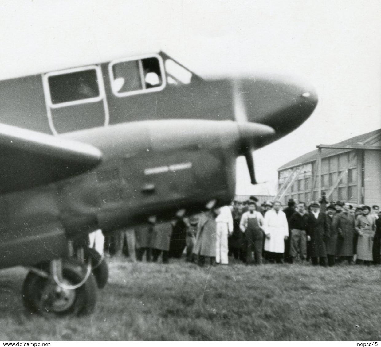 Aviation.photographie Avion Bimoteur. - Aviazione