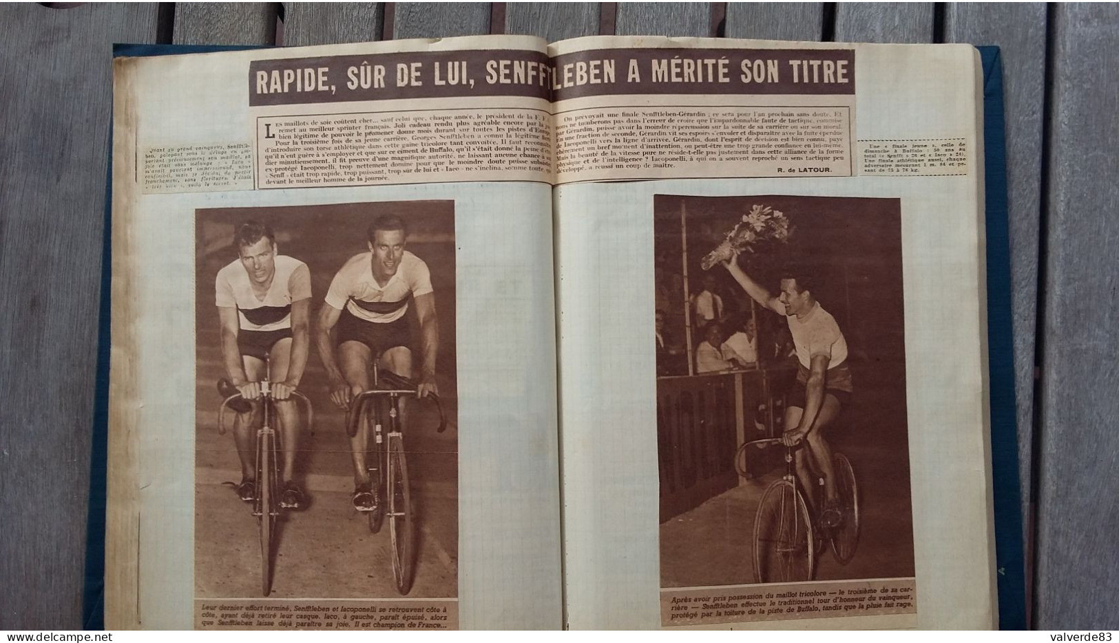 Cyclisme - Cahier De Supporter De Georges Senfftleben - Cyclisme