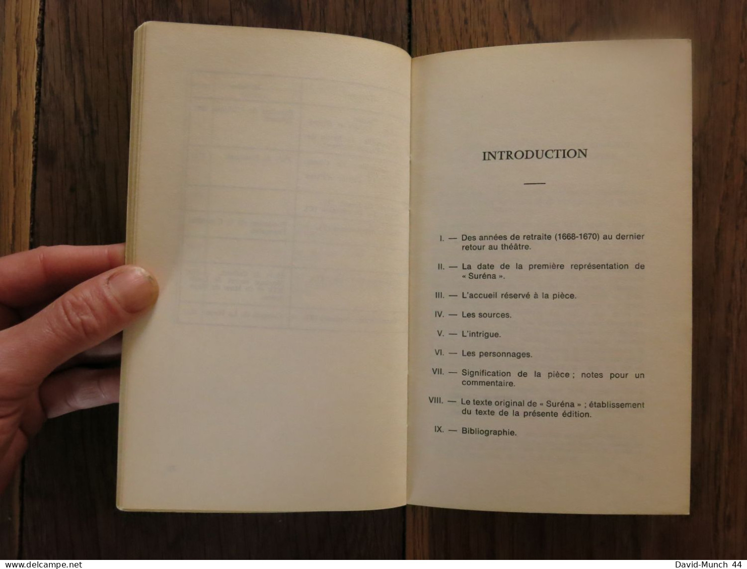 Suréna, général des parthes, tragédie de Pierre Corneille. Editions Ducros, collection Ducros. 1970