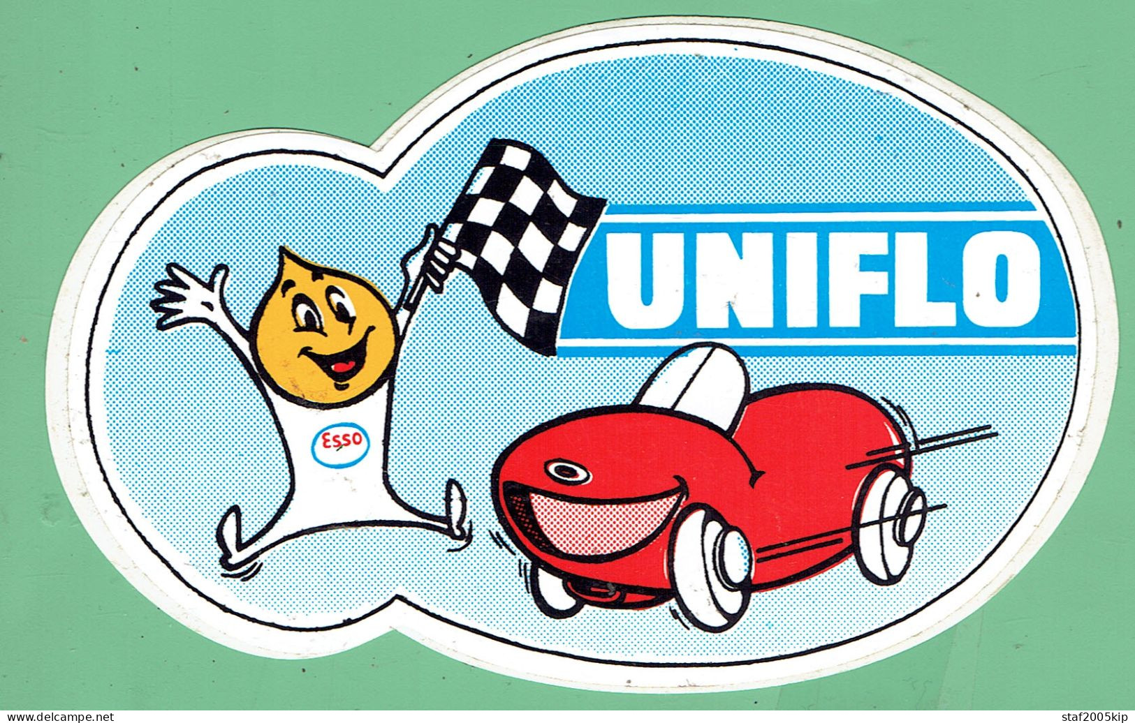 Sticker - Esso - UNIFLO - Autocollants