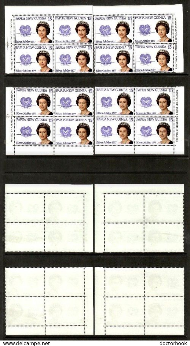 PAPUA NEW GUINEA   Scott # 462-4** MATCHED INSCRIPTION BLOCKS Of 4 MINT NH (CONDITION AS PER SCAN) (LG-1730) - Papua New Guinea