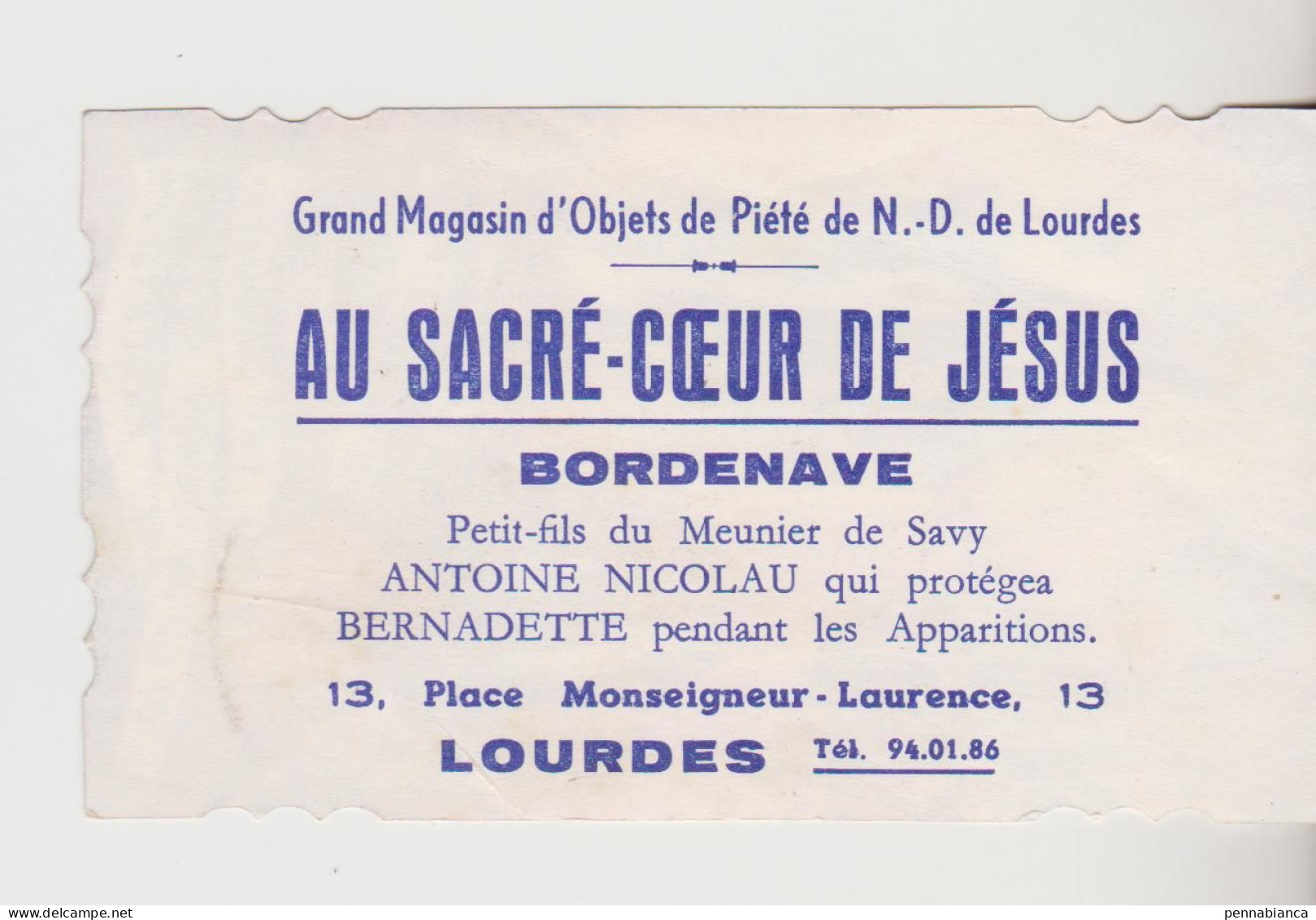 Lourdes( 11x 6 ) - Images Religieuses