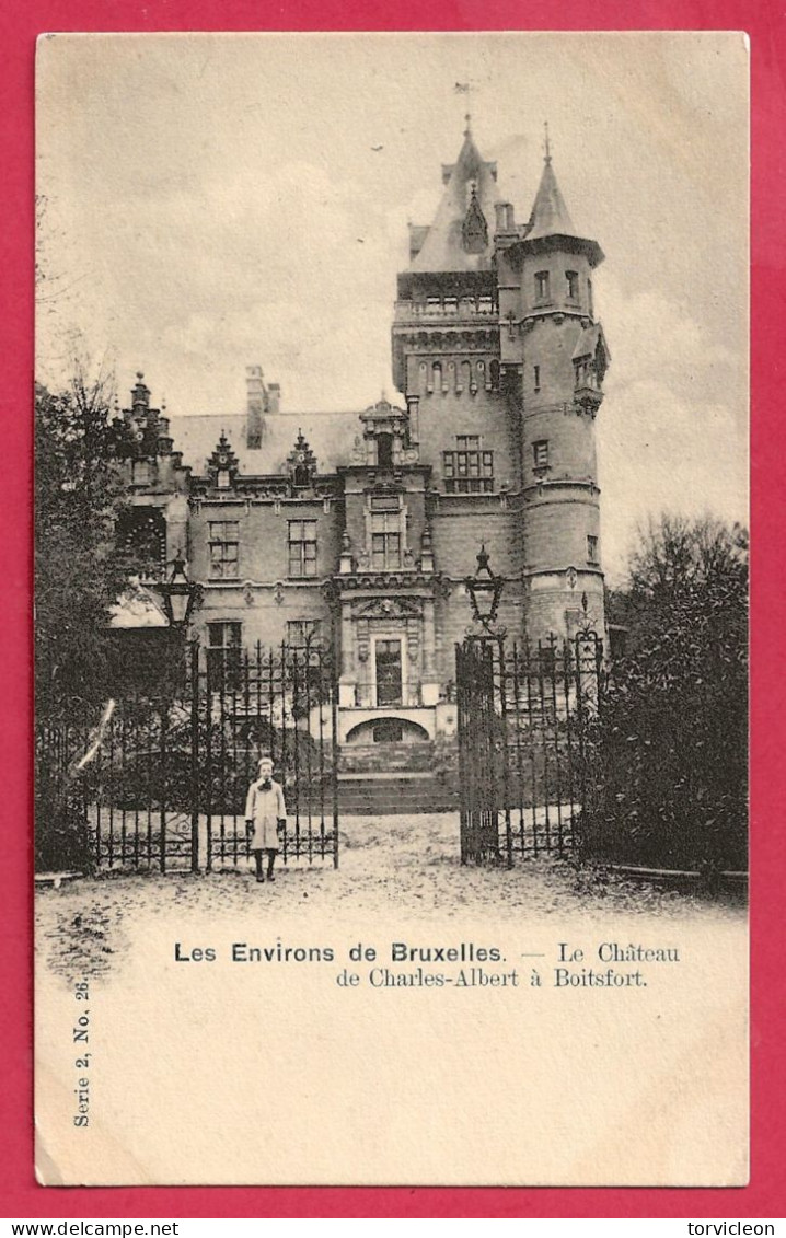 C.P.  Boitsfort  =  Château  De Charles-Albert - Watermael-Boitsfort - Watermaal-Bosvoorde