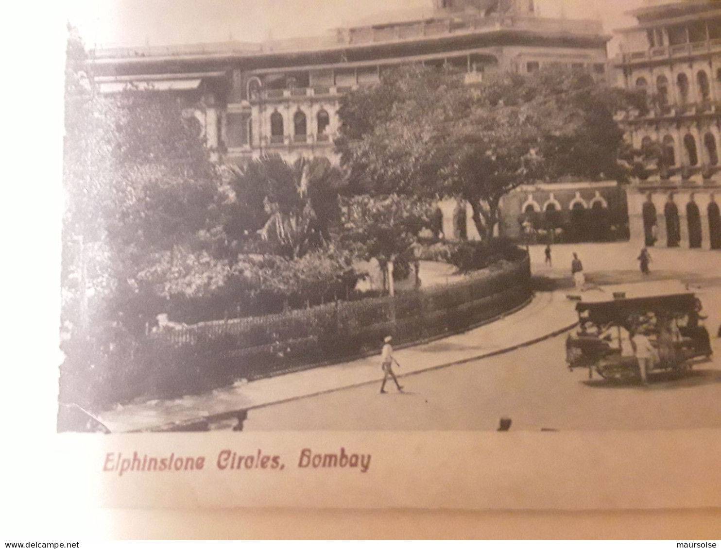 BOMBAY  ELPHINSTONE CIRCLES - Inde