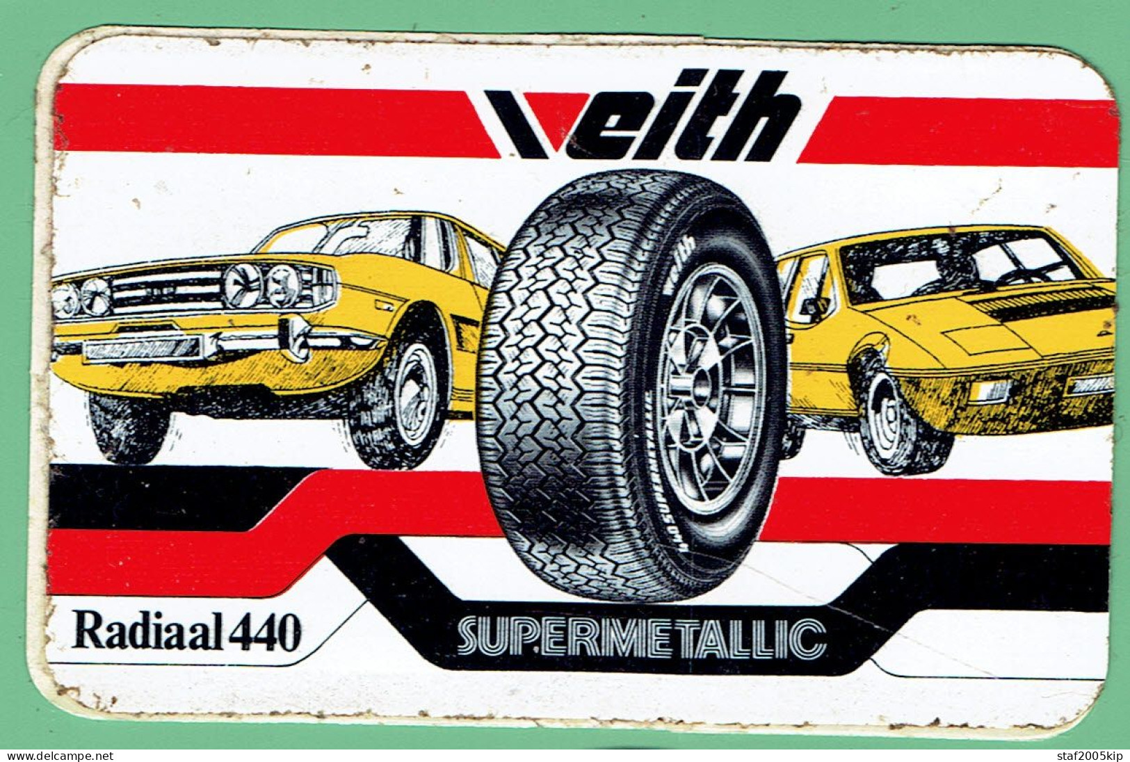 Sticker - VEITH Autobanden Radiaal 440 - SUPERMETALLIC - Autocollants