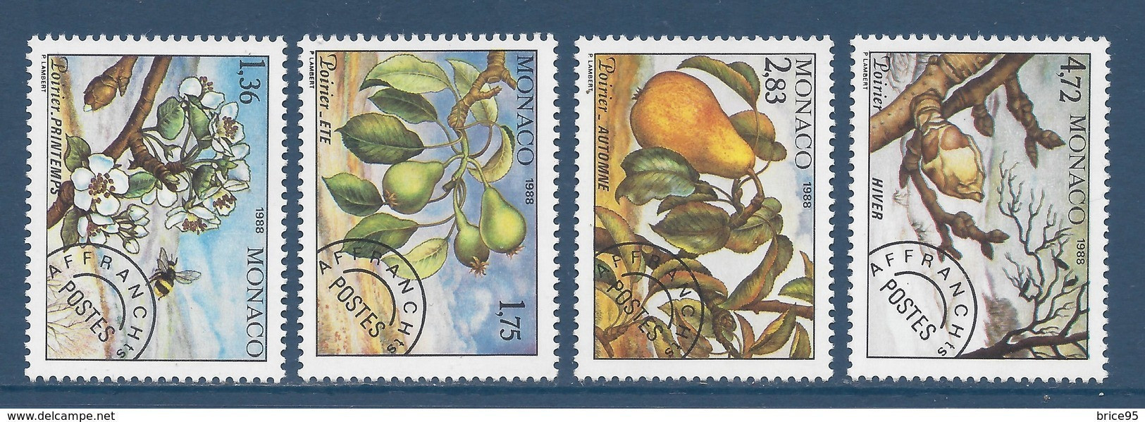 Monaco - Préoblitéré - YT N° 98 à 101 ** - Neuf Sans Charnière - 1988 - VorausGebrauchte