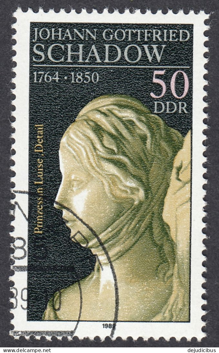 DDR - 1989 - Yvert 2859 Usato. - Used Stamps
