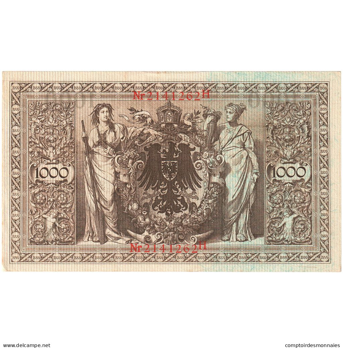 Billet, Allemagne, 1000 Mark, 1910-04-21, KM:44b, SUP - 1000 Mark