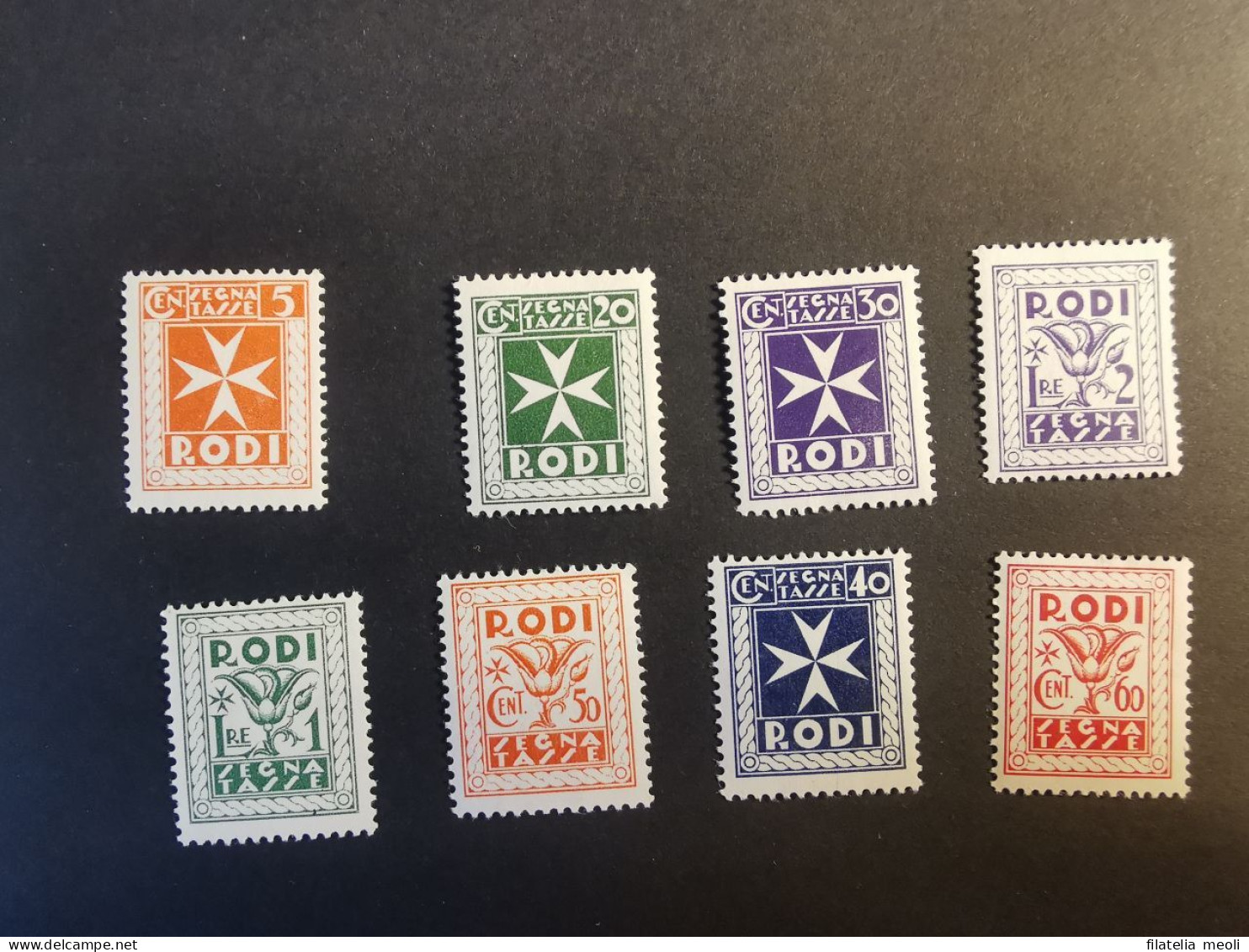 RODI 1964 SEGNATASSE - Egeo (Rodi)