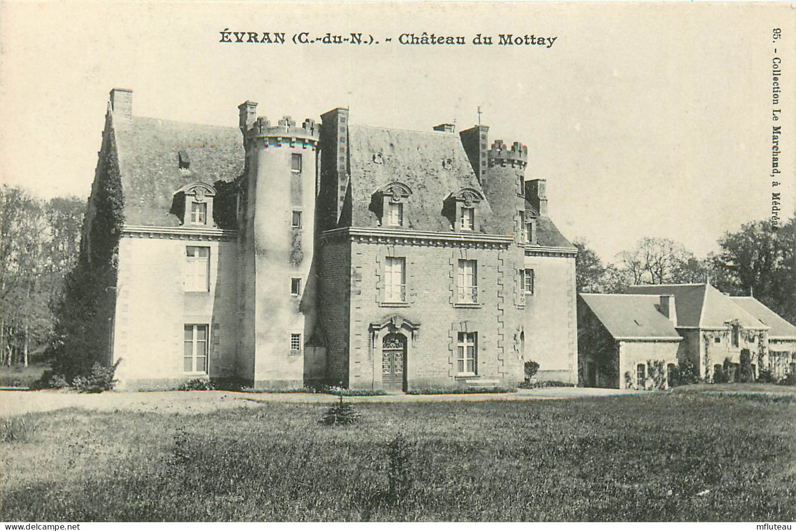 22* EVRAN  Chateau Du Mottay    RL20,0350 - Evran