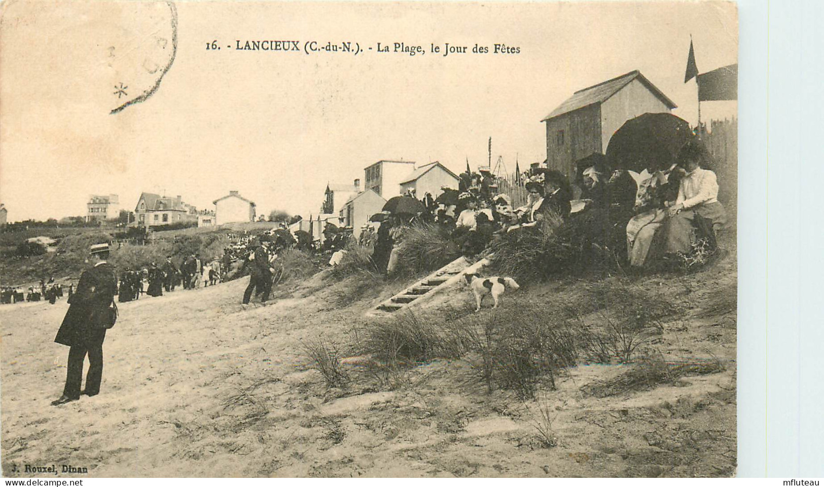 22* LANCIEUX Plage Un Jour De Fete  RL20,0280 - Lancieux