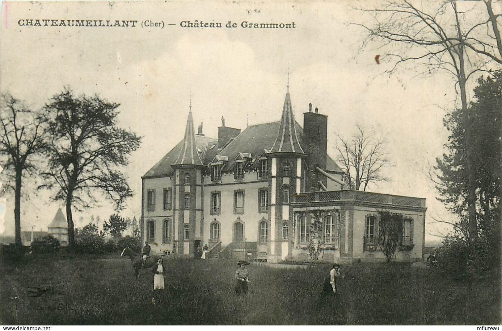 18* CHATEAUMEILLANT  Chateau De Grammont   RL20,0172 - Châteaumeillant