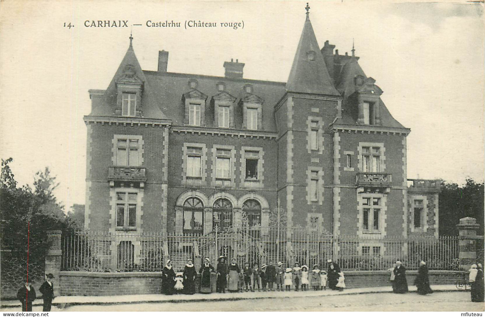 29* CARHAIX  Castelrhu   (chateau Rouge) RL20,0829 - Carhaix-Plouguer