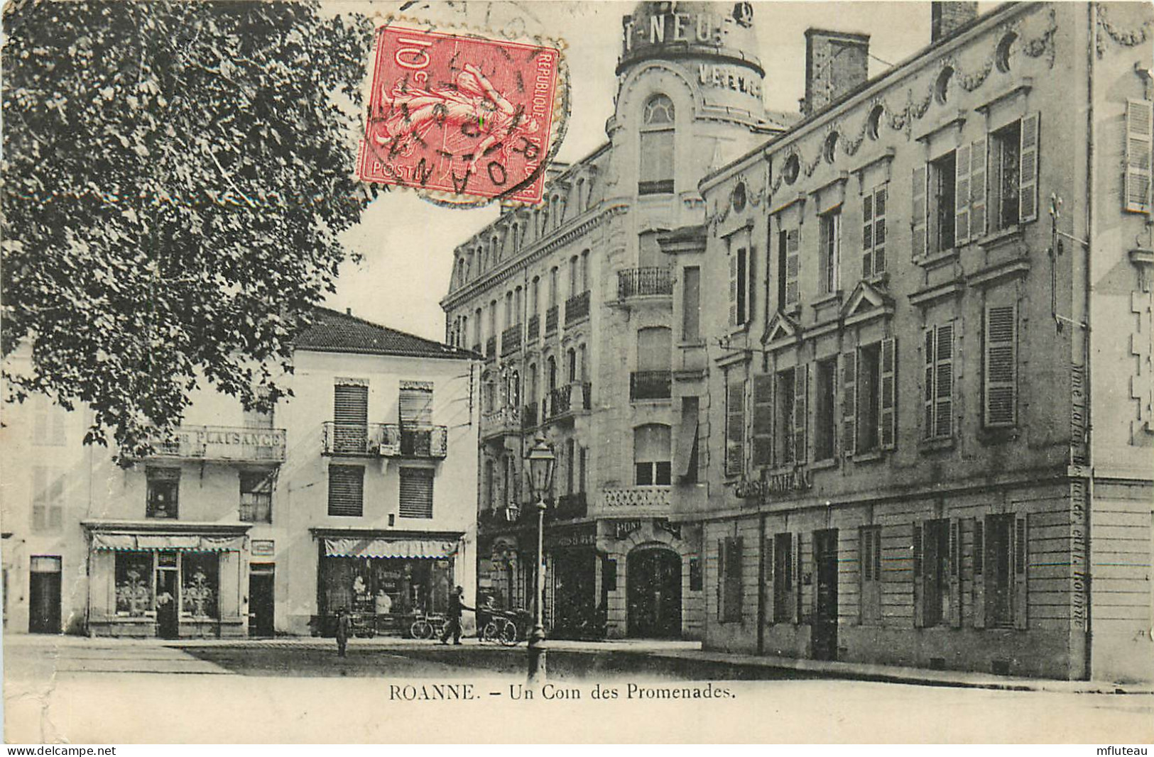 42* ROANNE Un Coin Des Promenades    RL20,1716 - Roanne