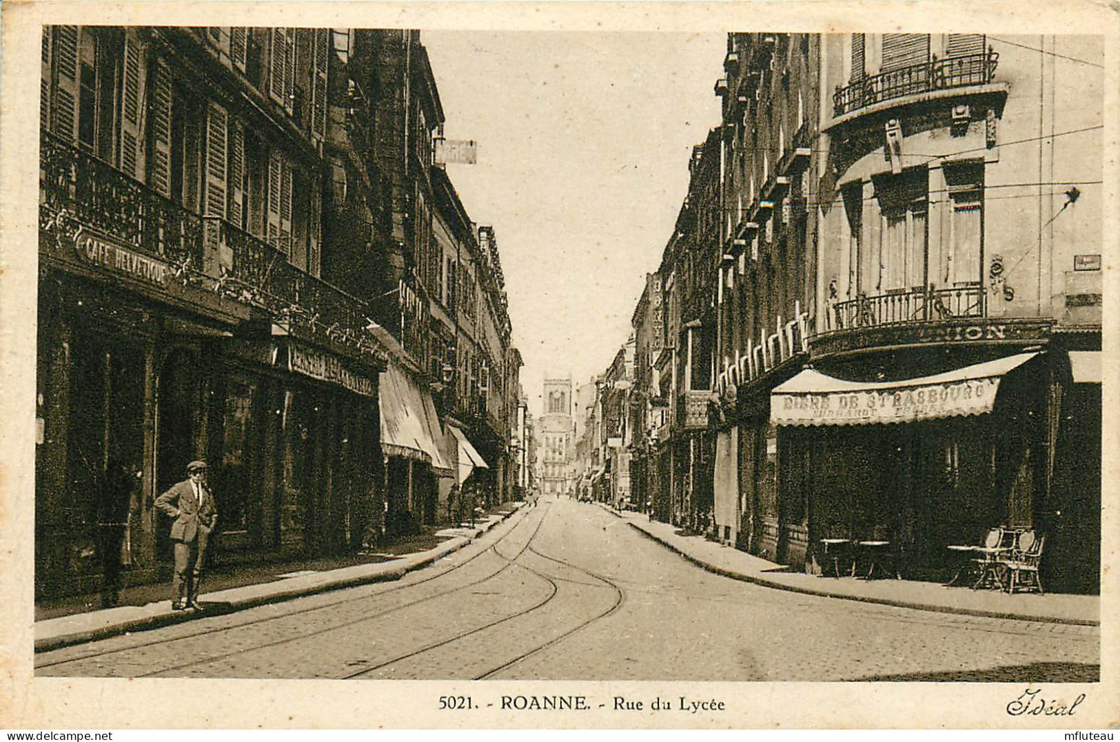 42* ROANNE  Rue Du Lycee   RL20,1713 - Roanne