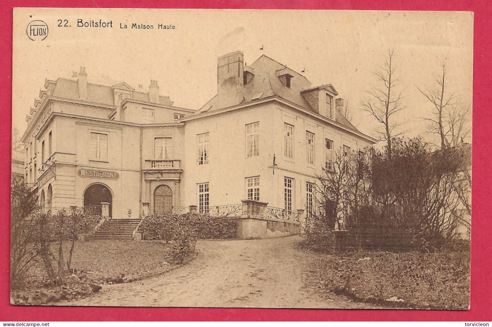 C.P.  Boitsfort  =   Maison  Haute - Watermaal-Bosvoorde - Watermael-Boitsfort