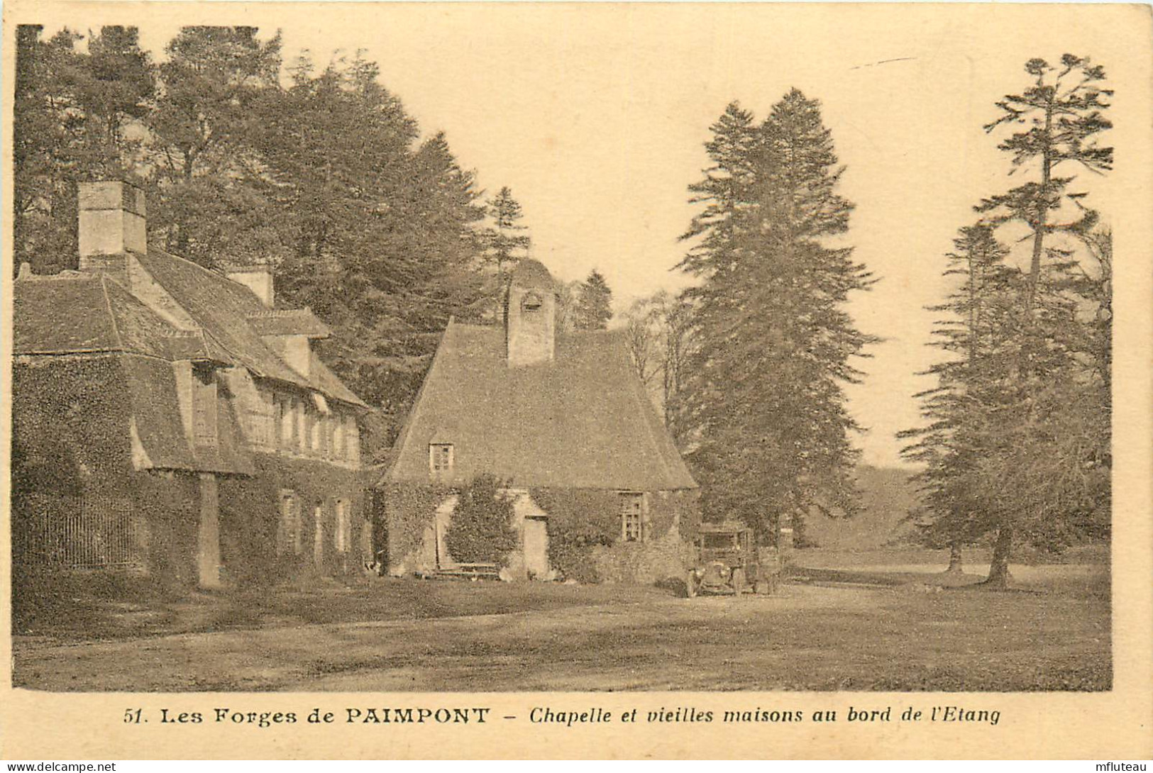 35* PAIMPONT  Les Forges – Chapelle   RL20,1307 - Paimpont